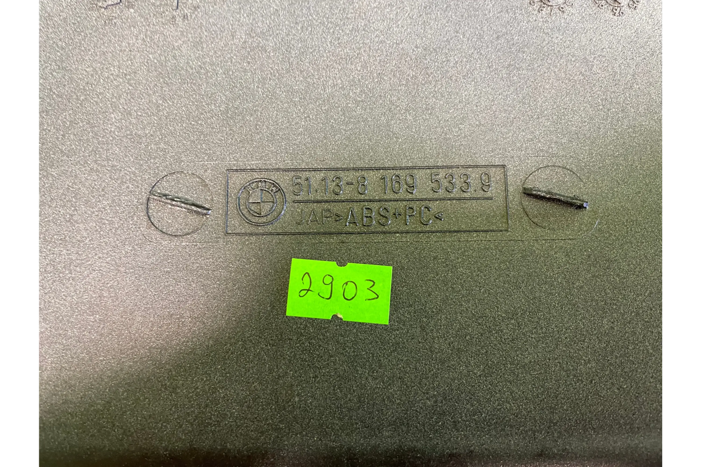 BMW 7 Series E38 Japan Style Rear License Plate Holder - license plate holder