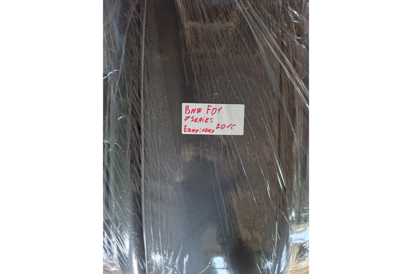 BMW F01 7-Series Black Leather Rear Seats