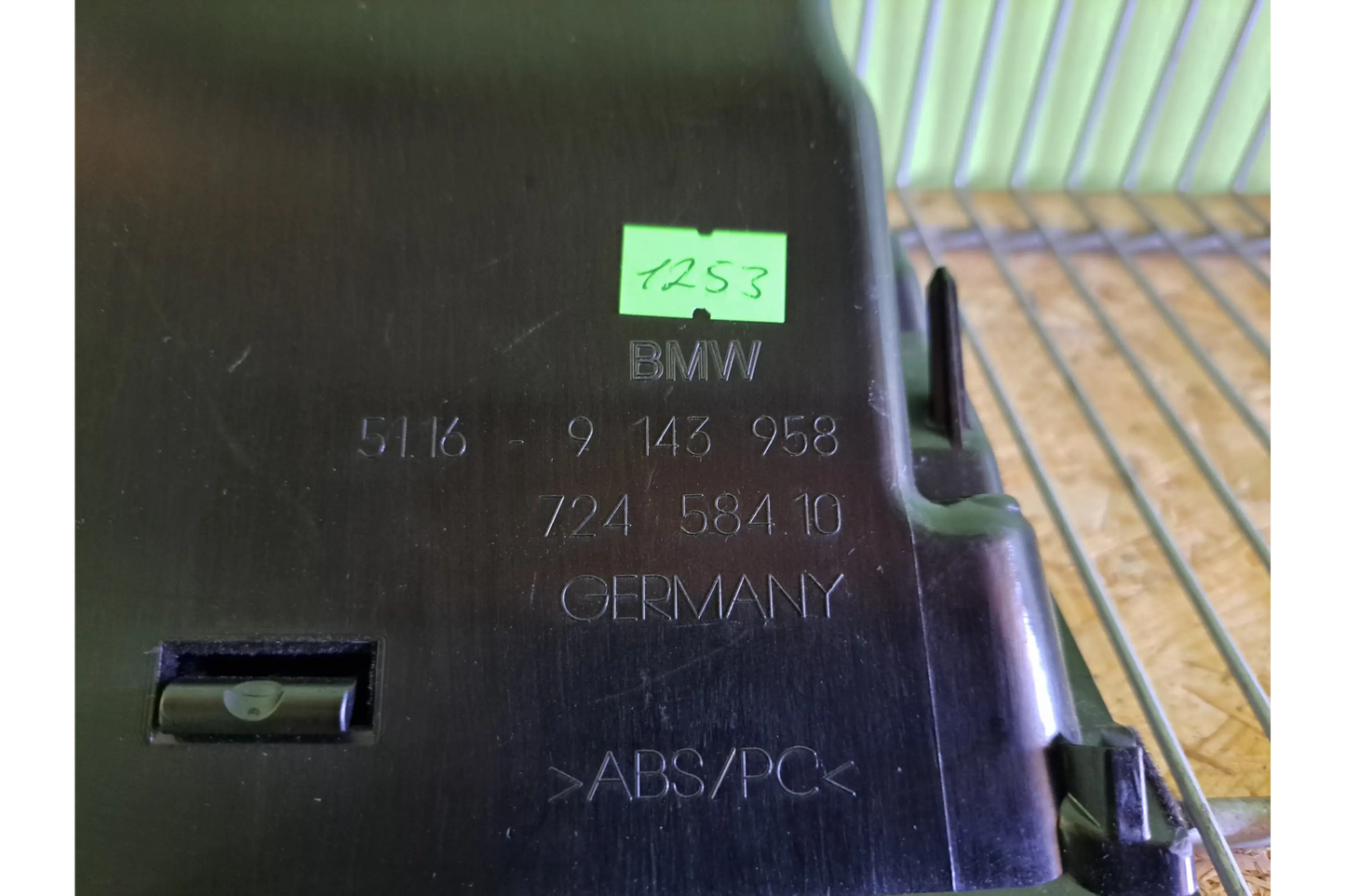 BMW F01 F02 Driver’s side storage compartment