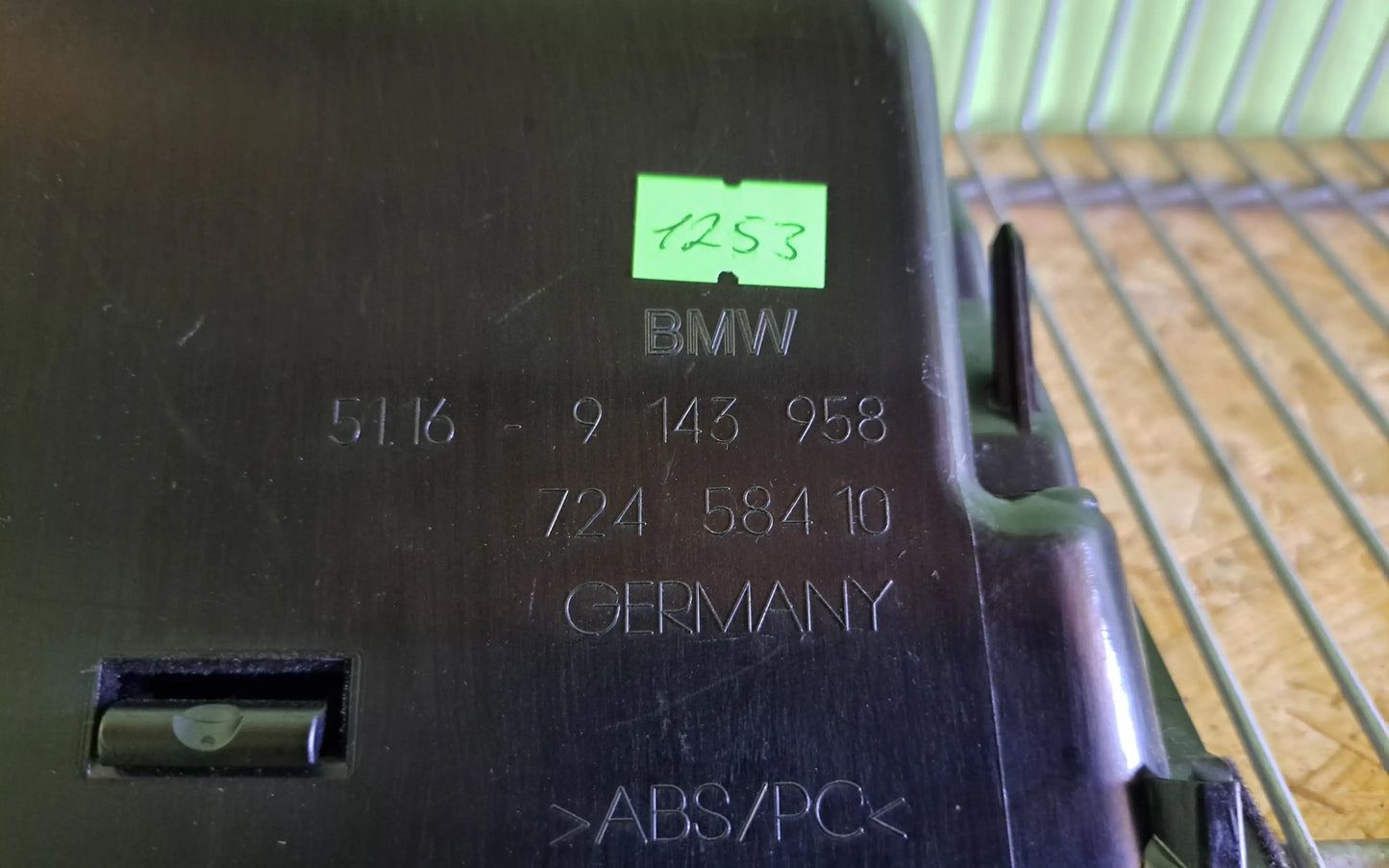 BMW F01 F02 Driver’s side storage compartment