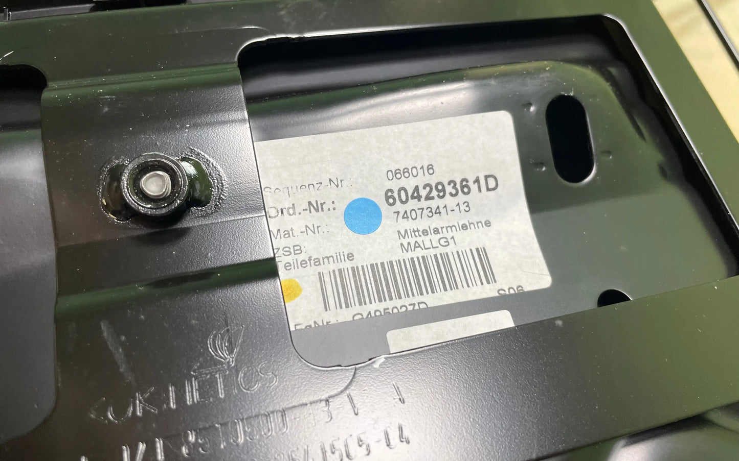 BMW G11 G12 (7 Series) Brown rear seat - Rear seat