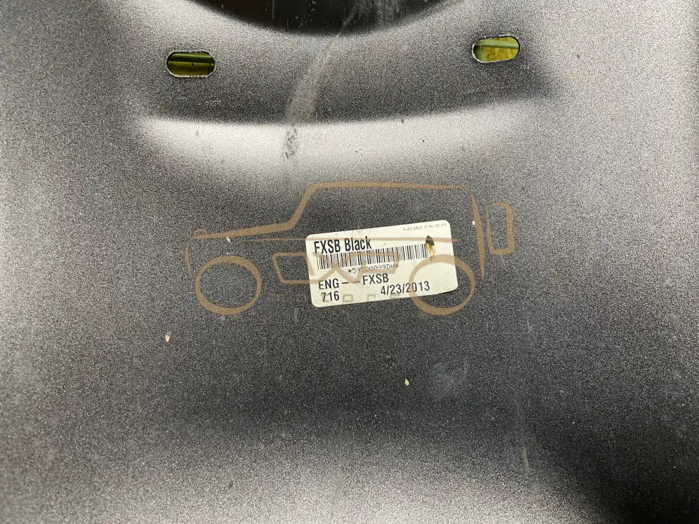 Harley Davidson Softail Breakout rear black fender - rear fender