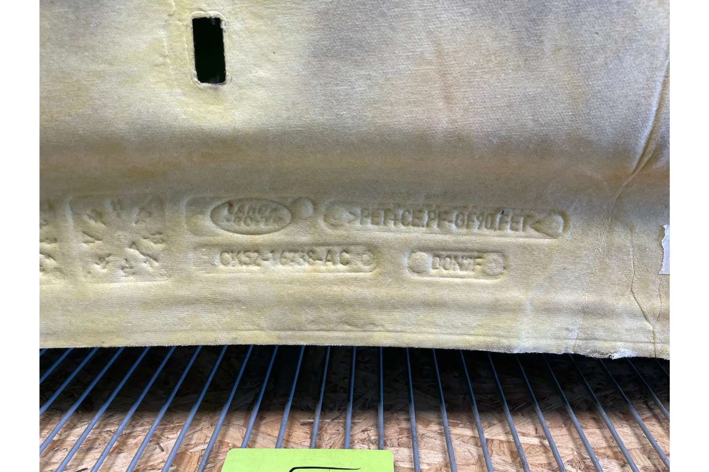 LAND ROVER RANGE ROVER L405 Hood seal insulator - hood seal