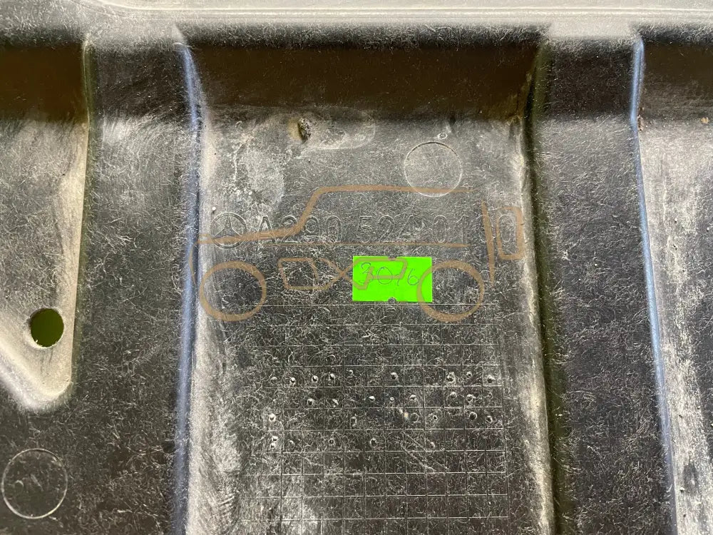 Mercedes Benz AMG GT X290 Front bumper underbody cover - bumper underbody cover