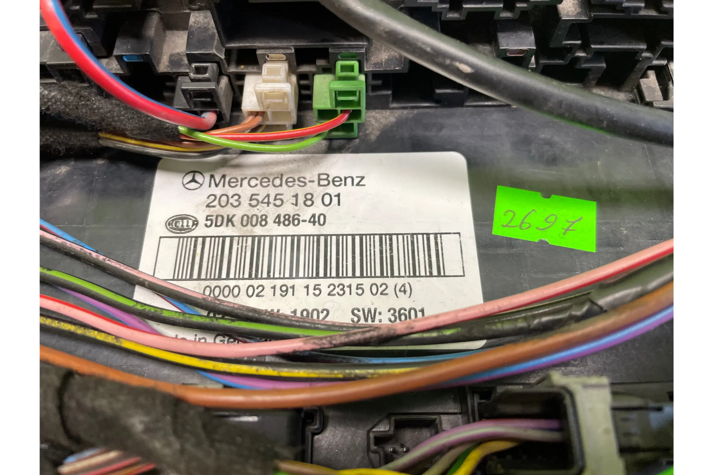 Mercedes-Benz C-Class W203 Sam Control Unit