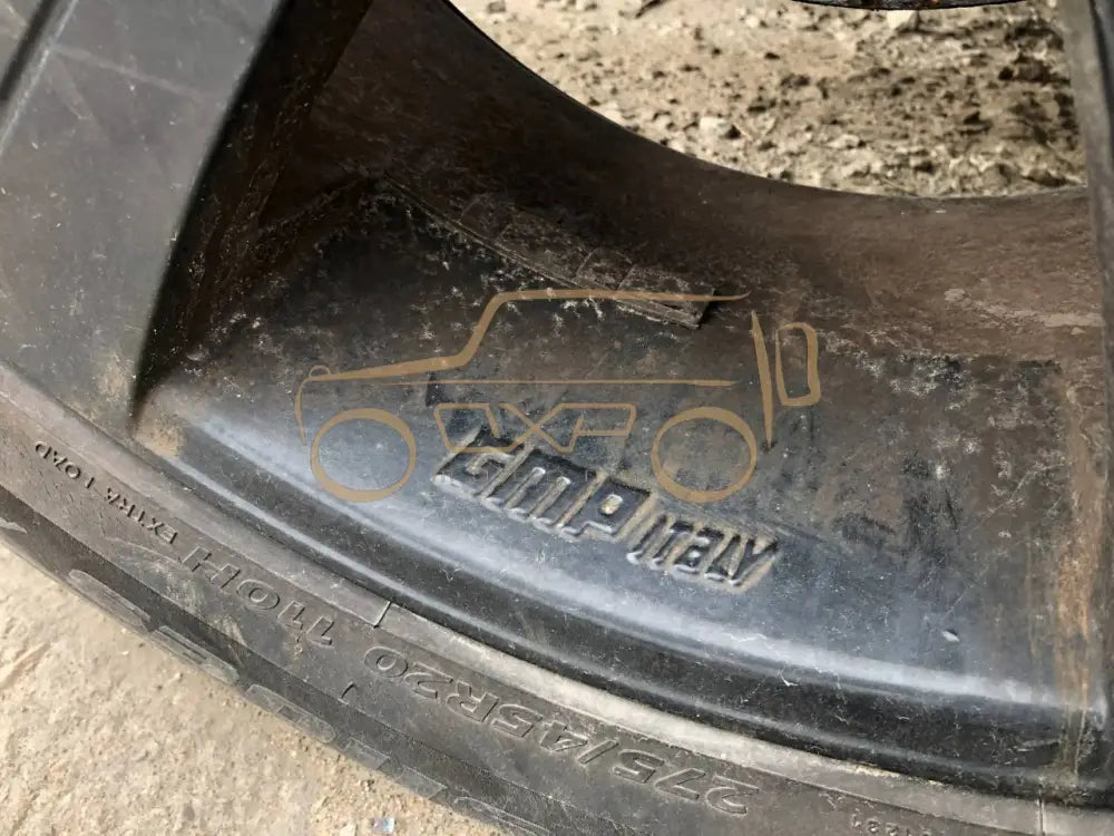 Mercedes-Benz G-Class R20 GMP Italy black wheels