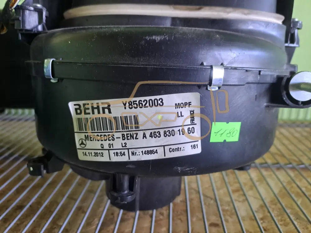 Mercedes-Benz G-Class W463 Air conditioning heater blower