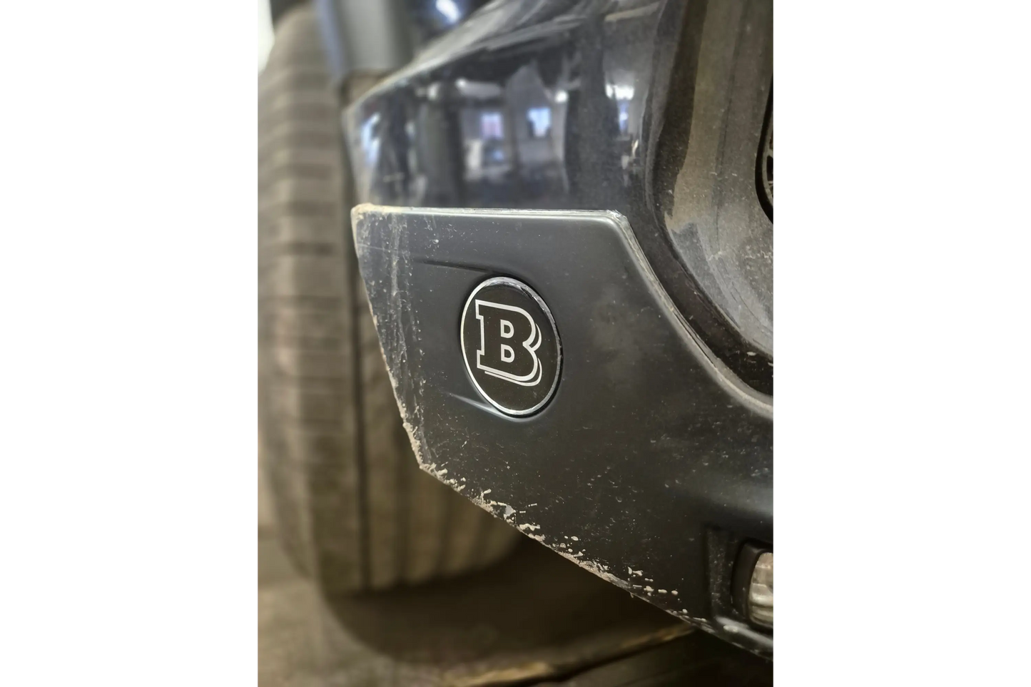 Mercedes-Benz G-Class W463 AMG G63 Front bumper lip sticker set - sticker