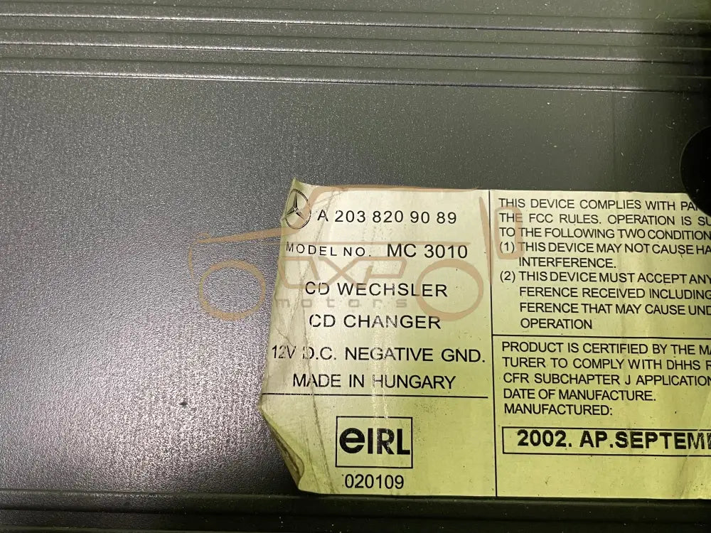 Mercedes-Benz G-Class W463 CD Changer