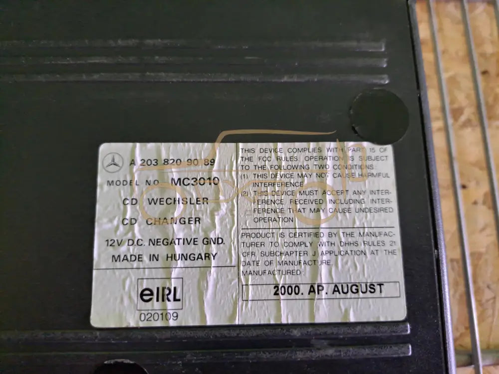 Mercedes-Benz G-Class W463 CD Changer