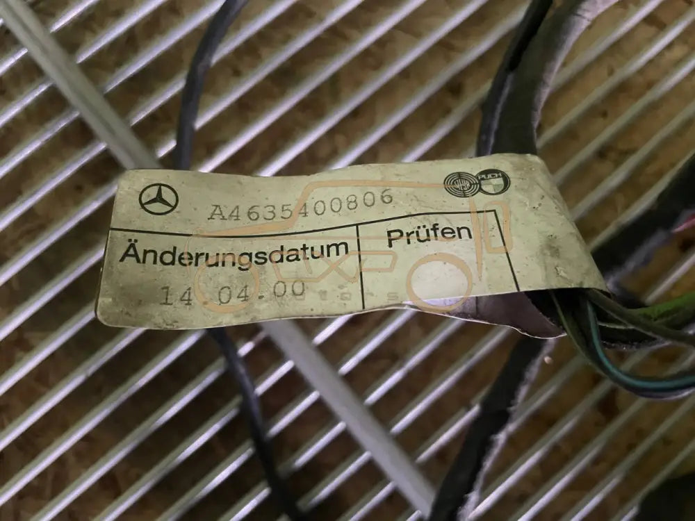 Mercedes-Benz G-Class W463 Front Left Door Wiring