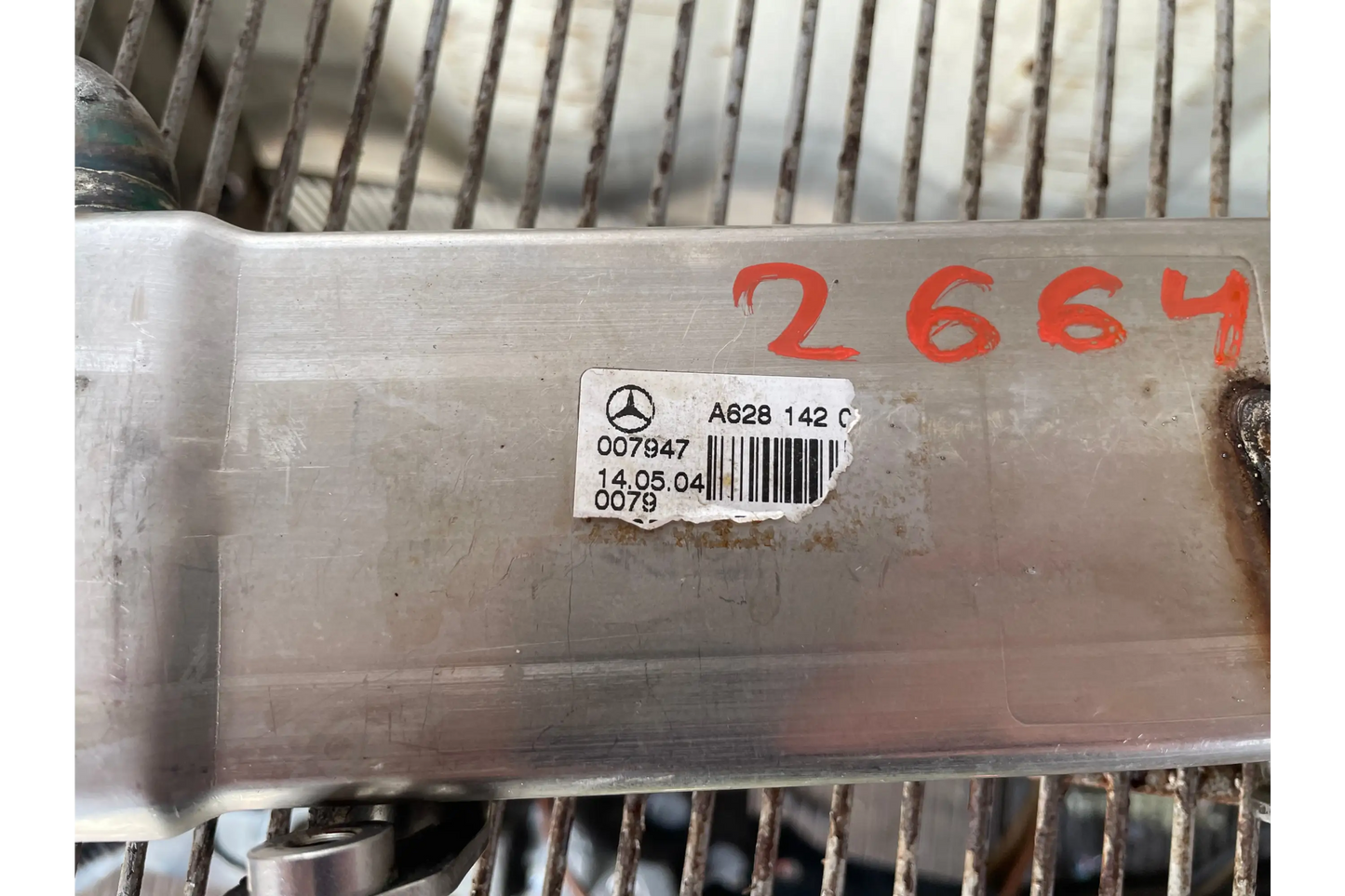 Mercedes-Benz G-Class W463 G400 OM628 EGR Cooler