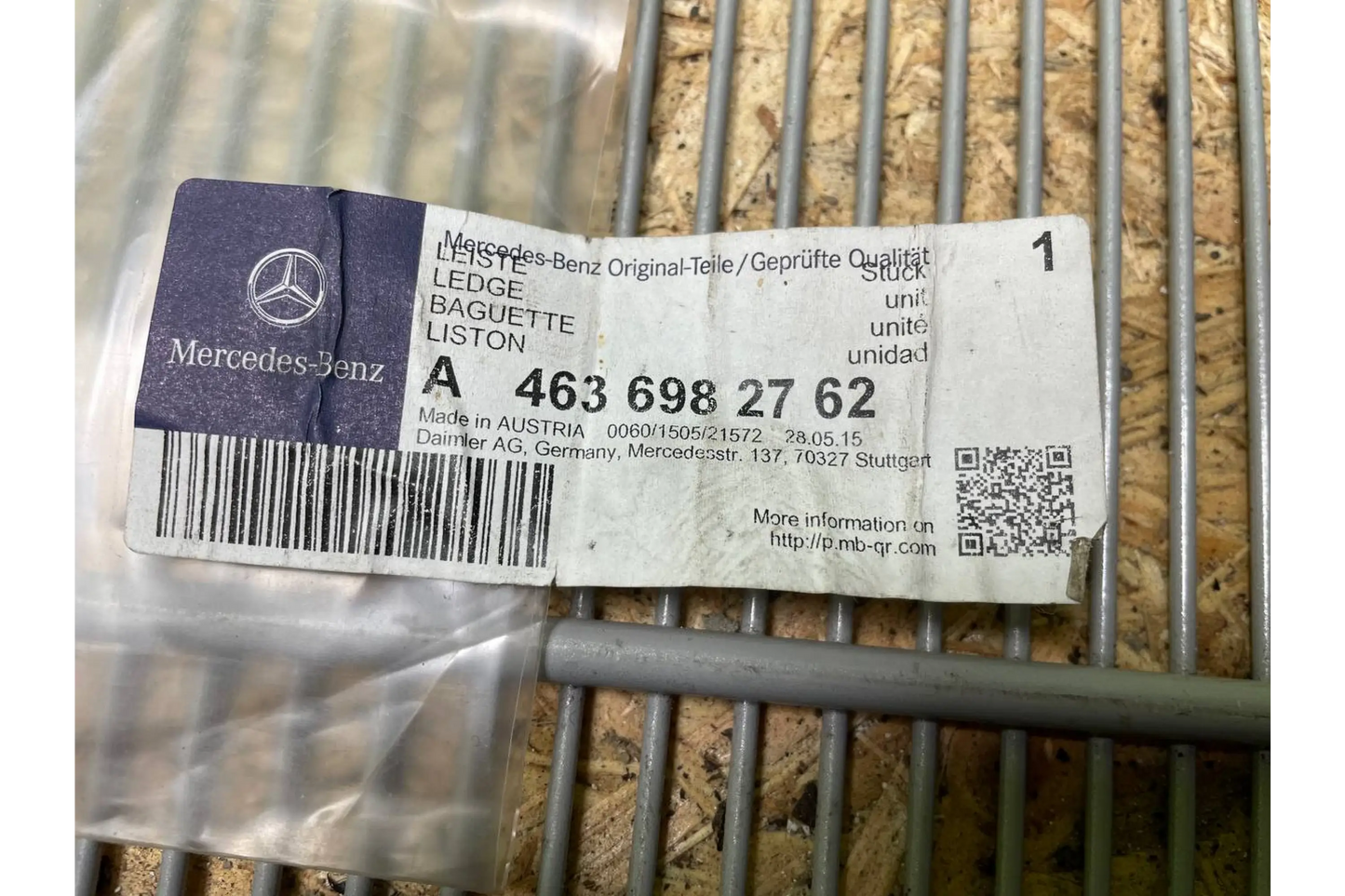 Mercedes-Benz G-Class W463 NEW Front Door Molding Sticker