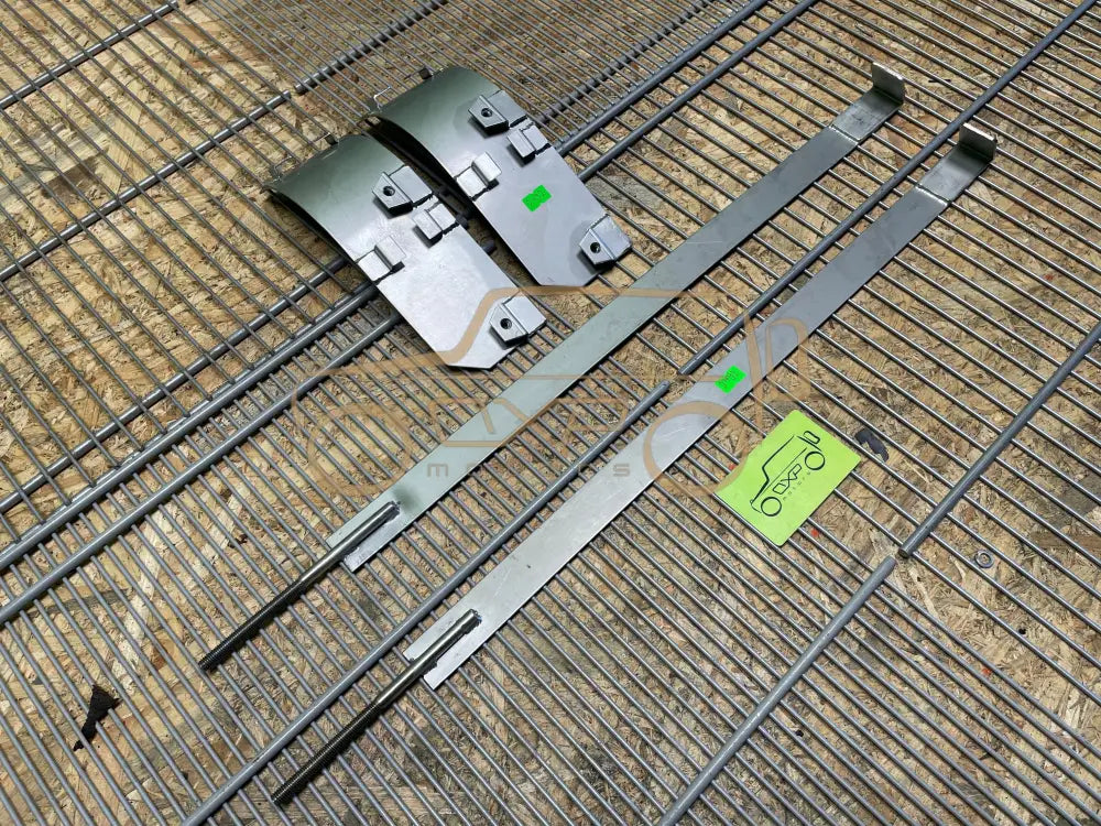 Mercedes-Benz G-Class W463 NEW Stainless steel fuel tank strap set