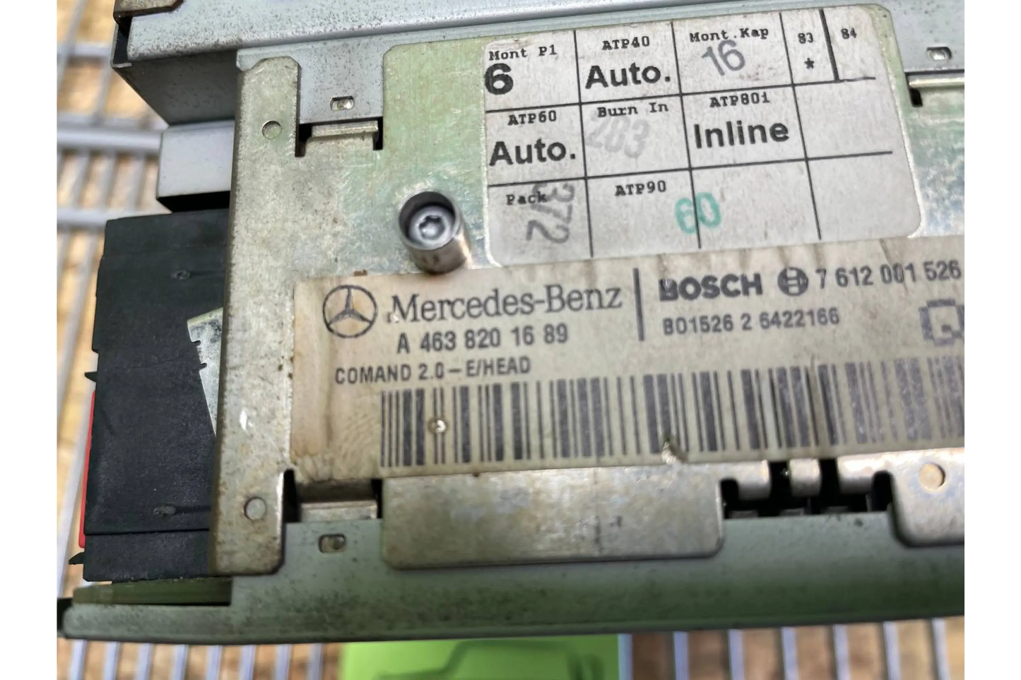 Mercedes-Benz G-Class W463 Radio Navigation System