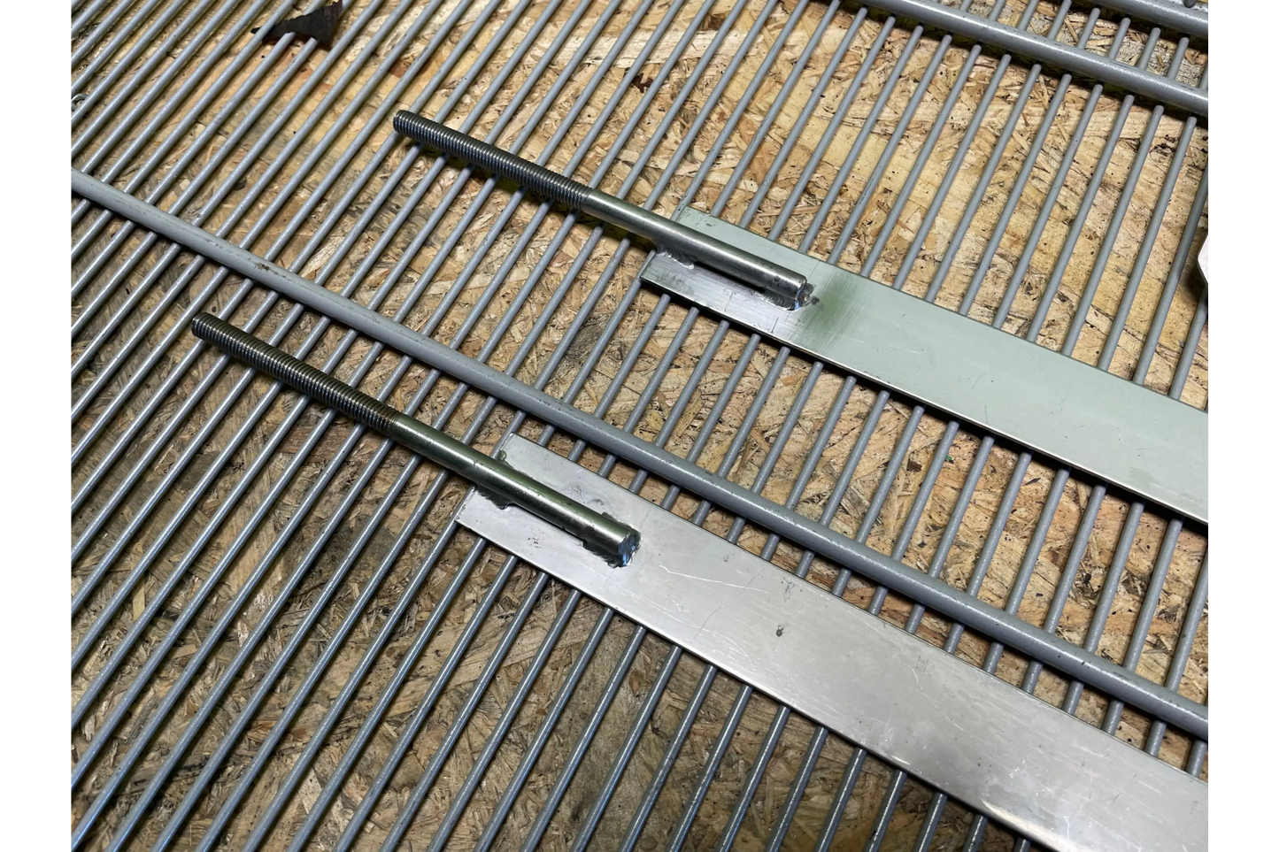 Mercedes-Benz G-Class W463 NEW Stainless steel fuel tank strap set