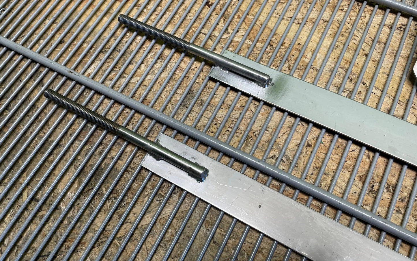 Mercedes-Benz G-Class W463 NEW Stainless steel fuel tank strap set