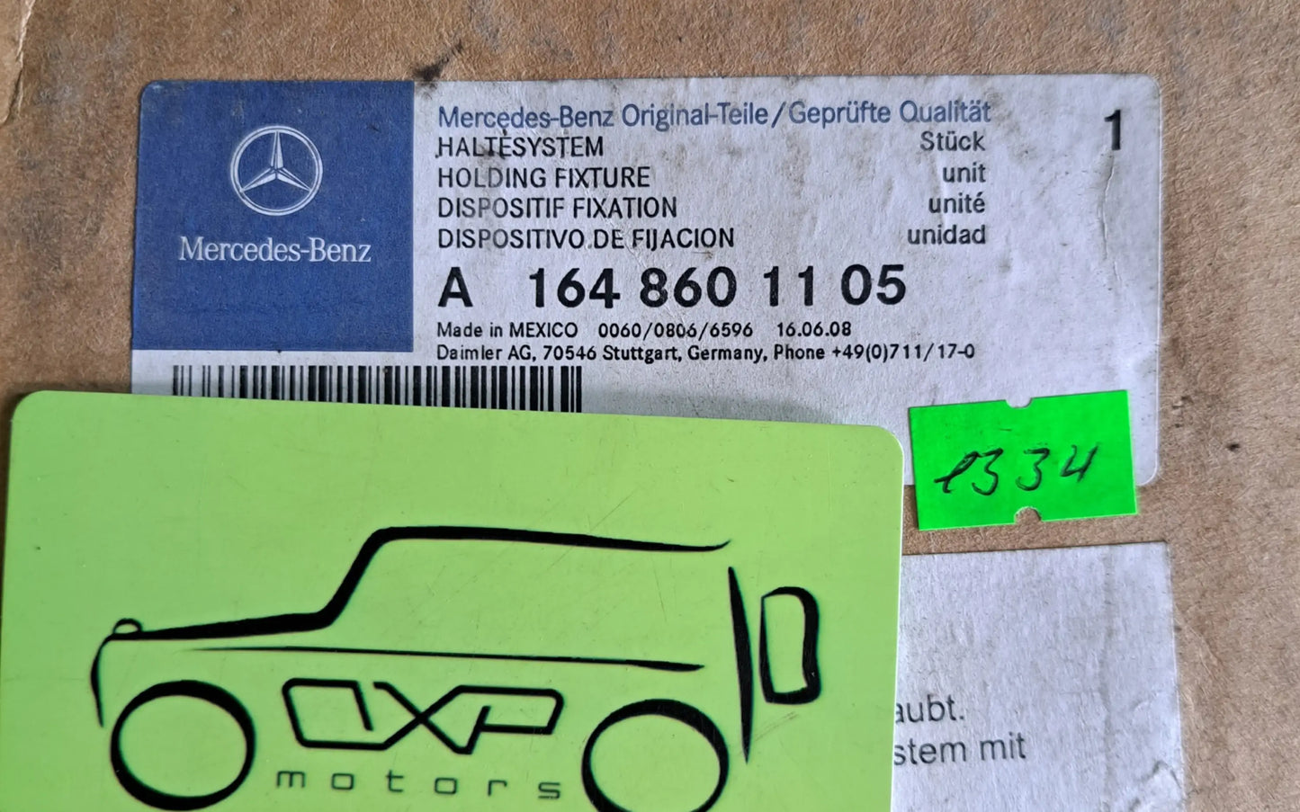 Mercedes-Benz GL-Class W164 NEW Roof airbag