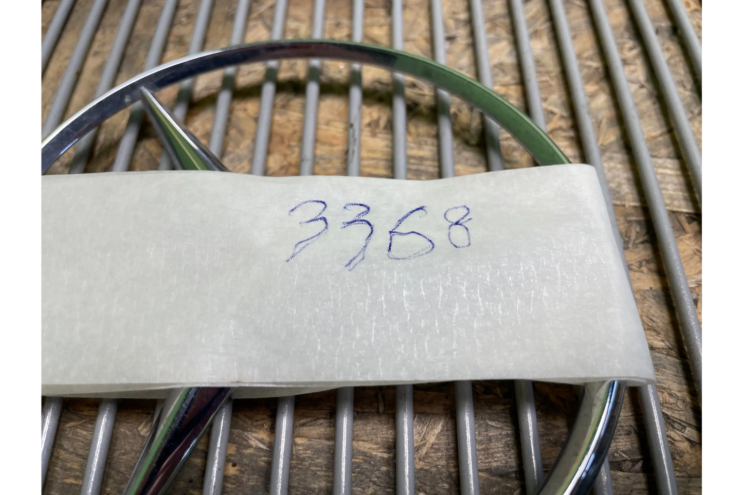 Mercedes-benz S-Class W126 Rear trunk lid emblem - trunk lid emblem