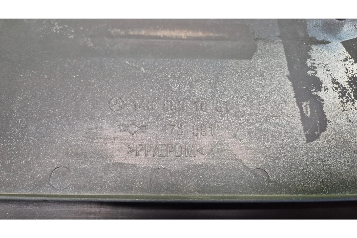 Mercedes Benz S-Class W140 License plate holder - license plate holder