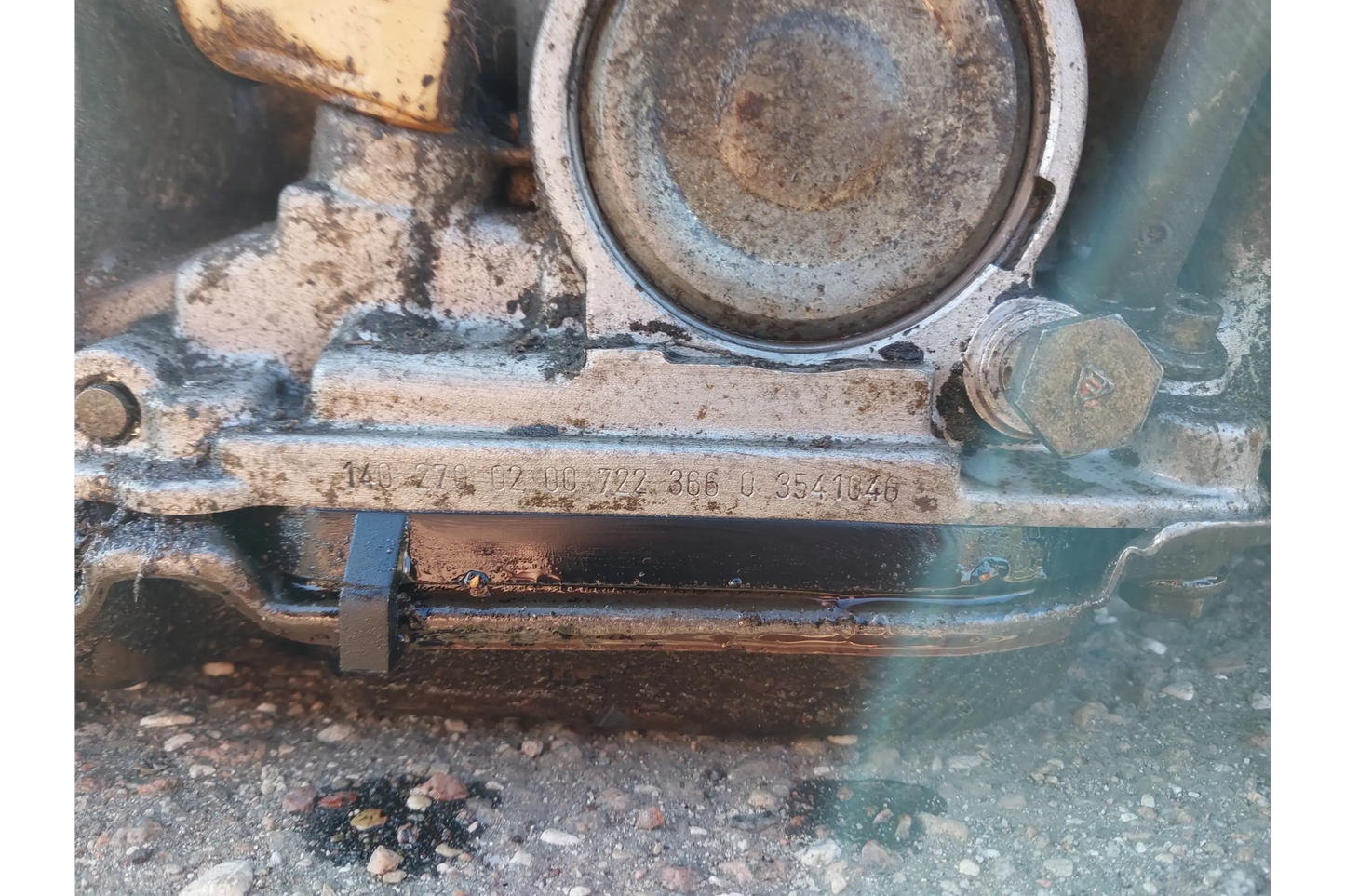 Mercedes-Benz S-Class W140 Transmission from engine M119.971 4.2l