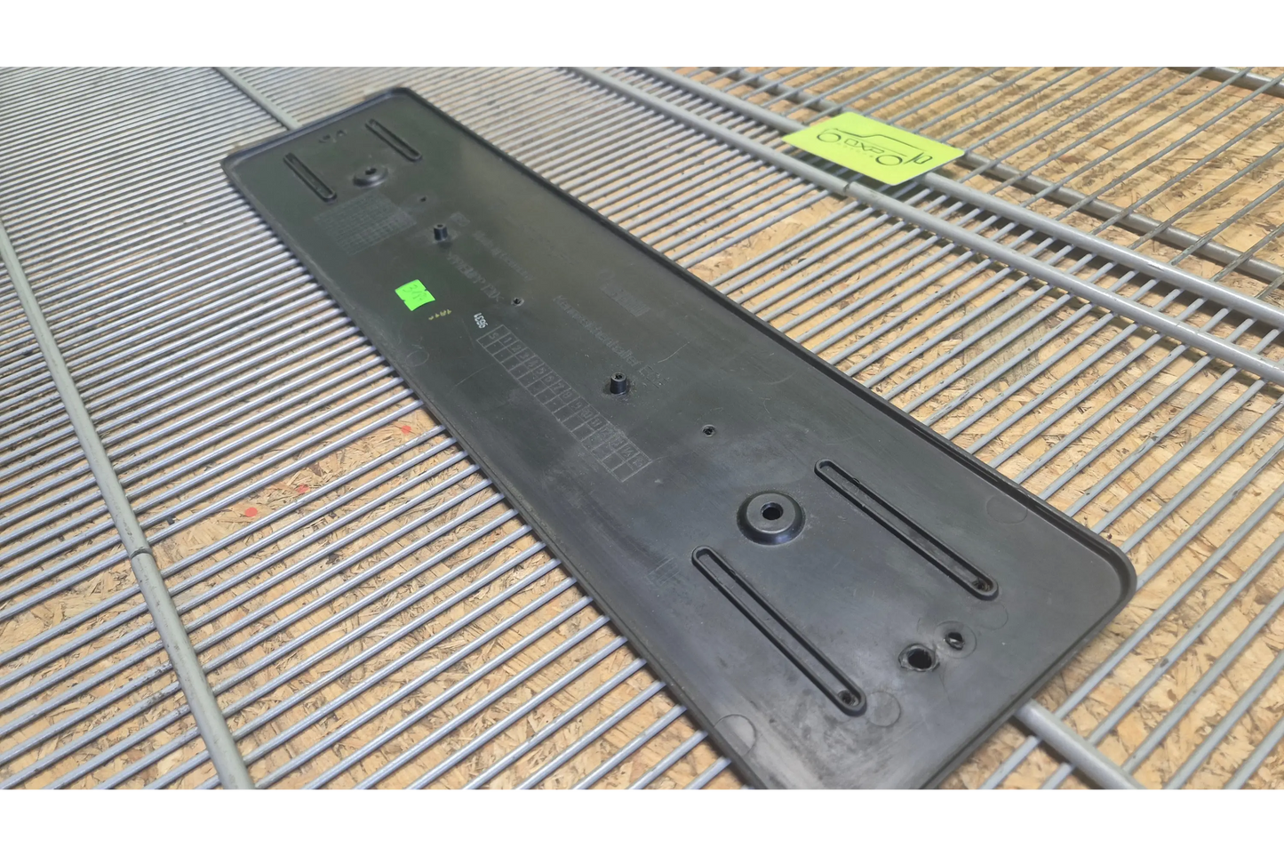Porsche Panamera 971 license plate holder front bumper - license plate holder