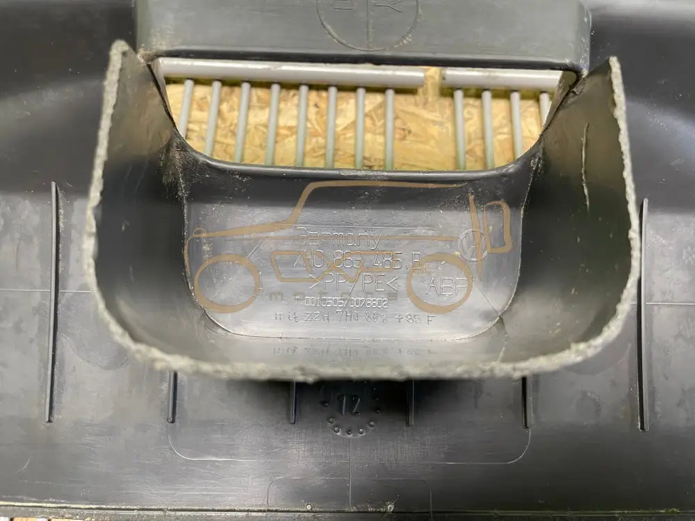 VolksWagen T5 Cover for lock carrier - lock carrier