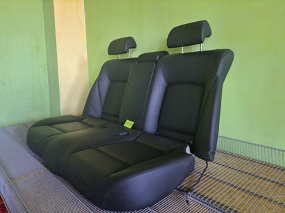 BMW F01 7-Series Black Leather Rear Seats