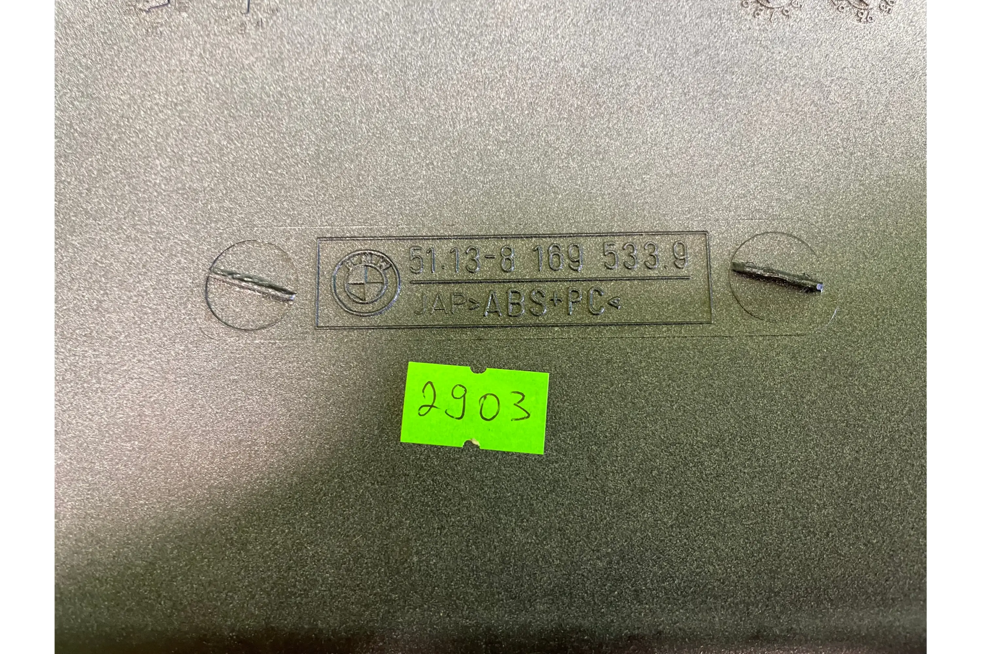 BMW 7 Series E38 Japan Style Rear License Plate Holder - license plate holder