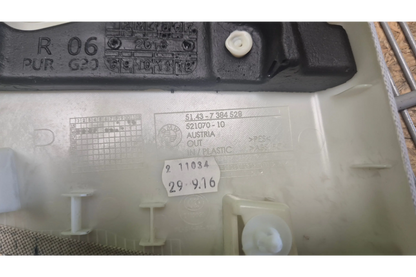 BMW 5 G30 Right side B-Pillar trim - b-pillar trim