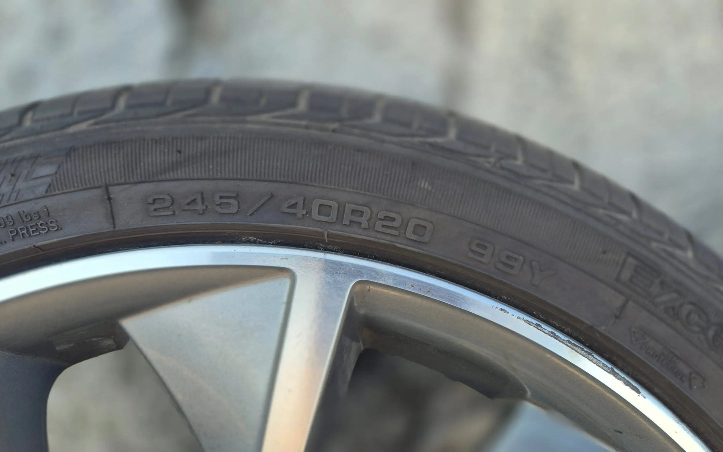 BMW Summer Wheels 5 Series F07 7 Series F01 F02 20 Inch Styling 457 Turbine-spoke