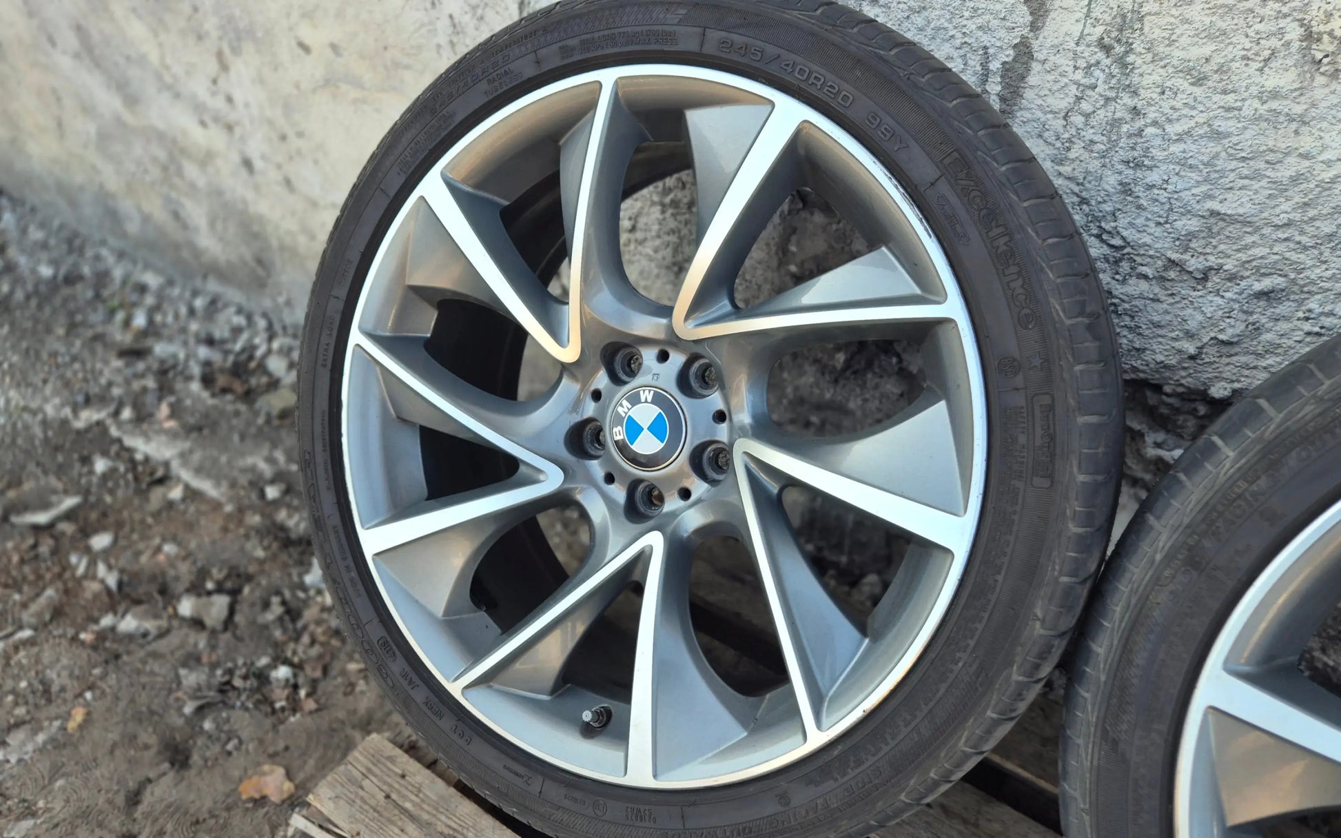 BMW Summer Wheels 5 Series F07 7 Series F01 F02 20 Inch Styling 457 Turbine-spoke