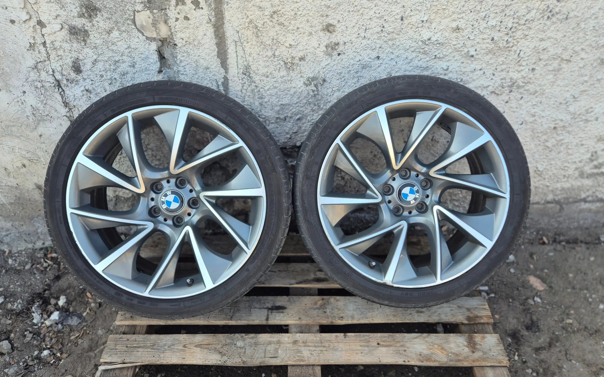 BMW Summer Wheels 5 Series F07 7 Series F01 F02 20 Inch Styling 457 Turbine-spoke