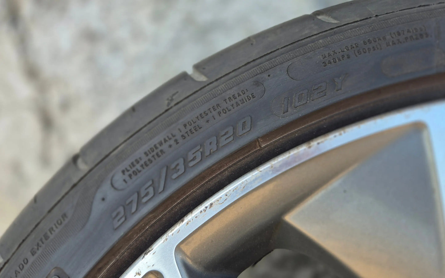 BMW Summer Wheels 5 Series F07 7 Series F01 F02 20 Inch Styling 457 Turbine-spoke