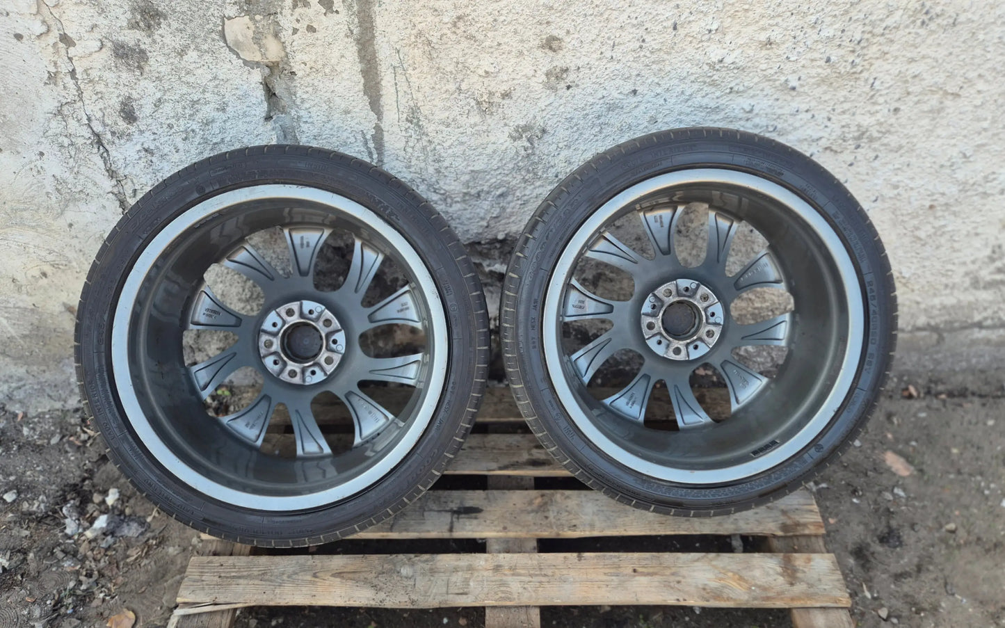 BMW Summer Wheels 5 Series F07 7 Series F01 F02 20 Inch Styling 457 Turbine-spoke