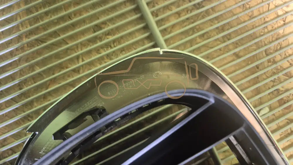 BMW X5 Front radiator grille set - radiator grille