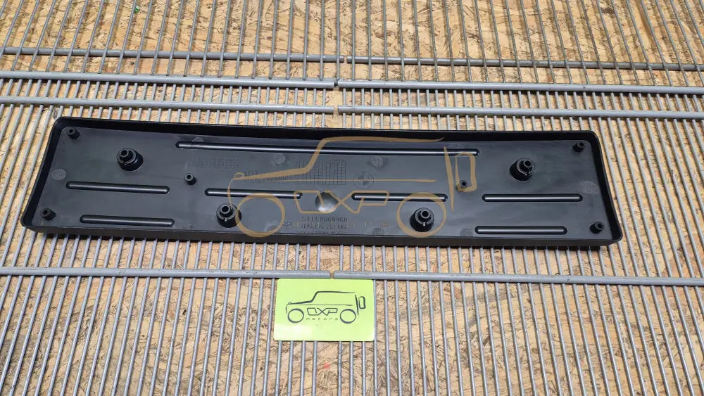 BMW X7 G07 front bumper license plate holder - bumper plate holder
