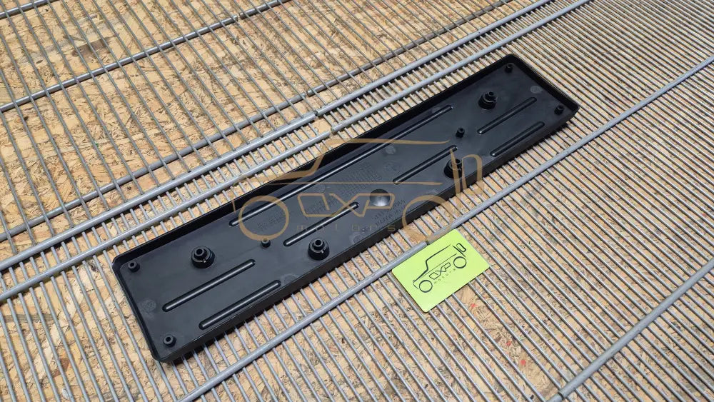 BMW X7 G07 front bumper license plate holder - bumper plate holder
