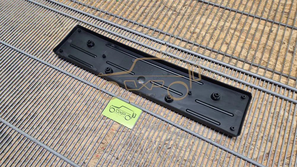 BMW X7 G07 front bumper license plate holder - bumper plate holder