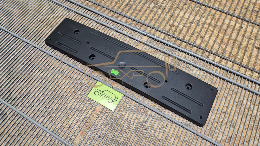 BMW X7 G07 front bumper license plate holder - bumper plate holder