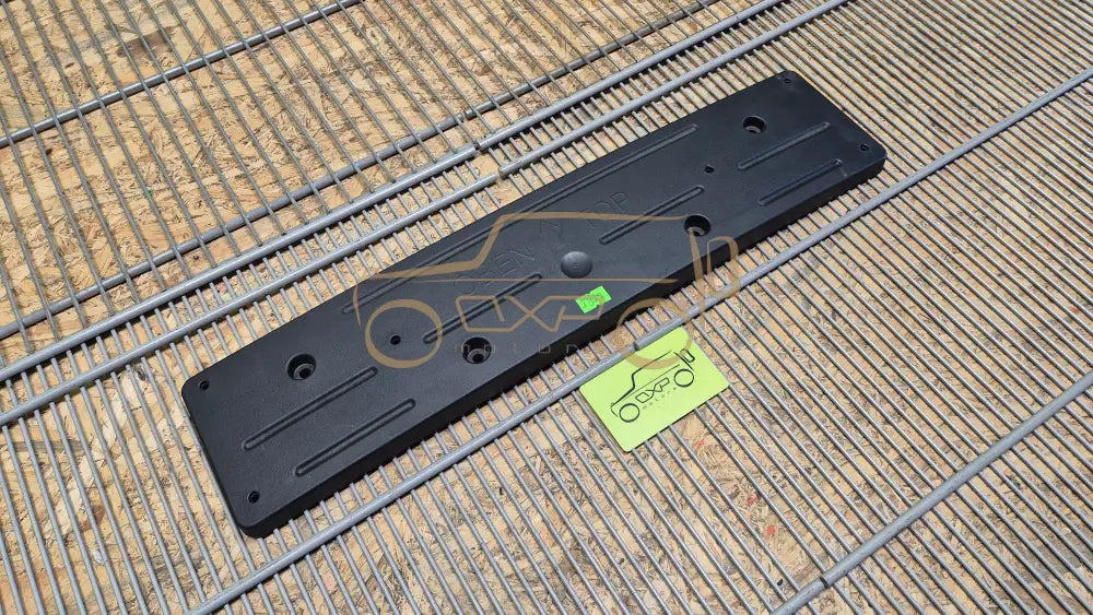 BMW X7 G07 front bumper license plate holder - bumper plate holder