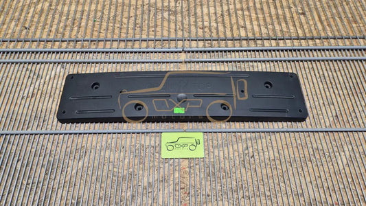 BMW X7 G07 front bumper license plate holder - bumper plate holder