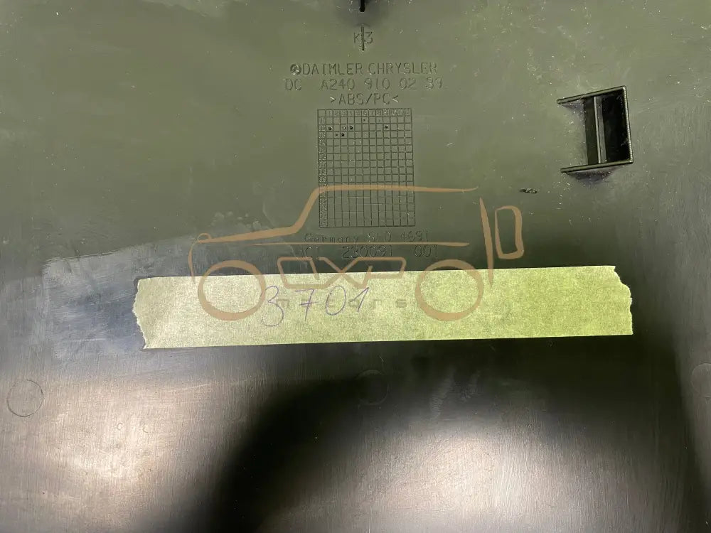 Maybach 57 62 W240 Rear Seat Monitor Display With Brackrest Set - monitor dispaly