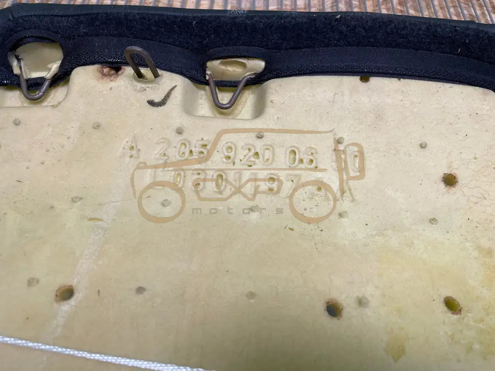 Mercedes-Benz C-Class W205 rear lower seat cushion - seat cushion