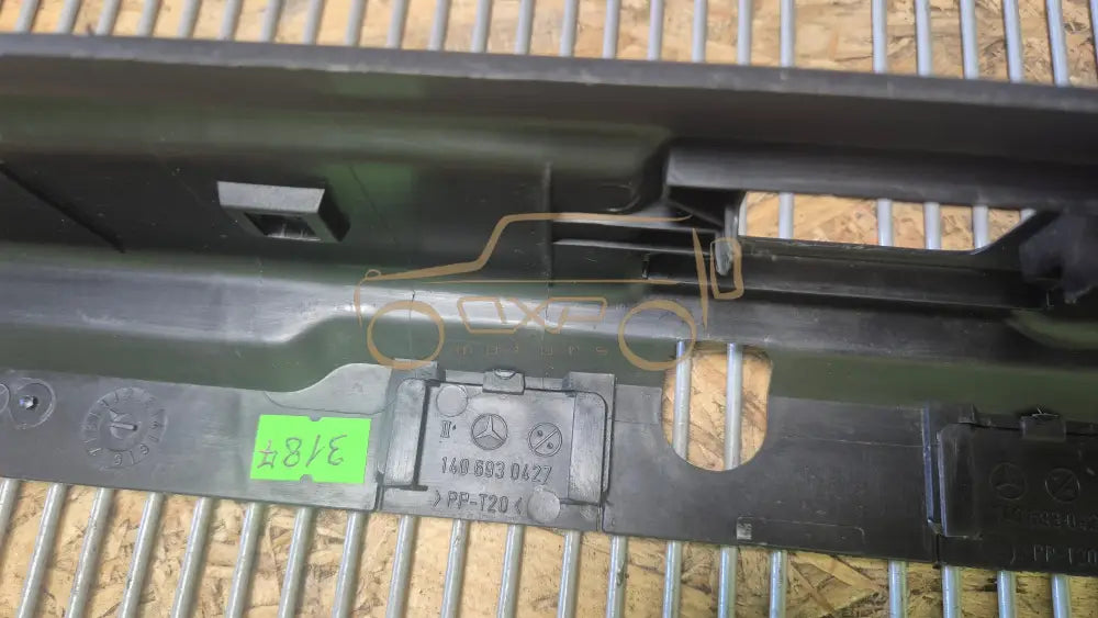 Mercedes-Benz C140 CL Coupe Trunk Lid Rear Hatch Trim Strip Cover - Trunk lid trim