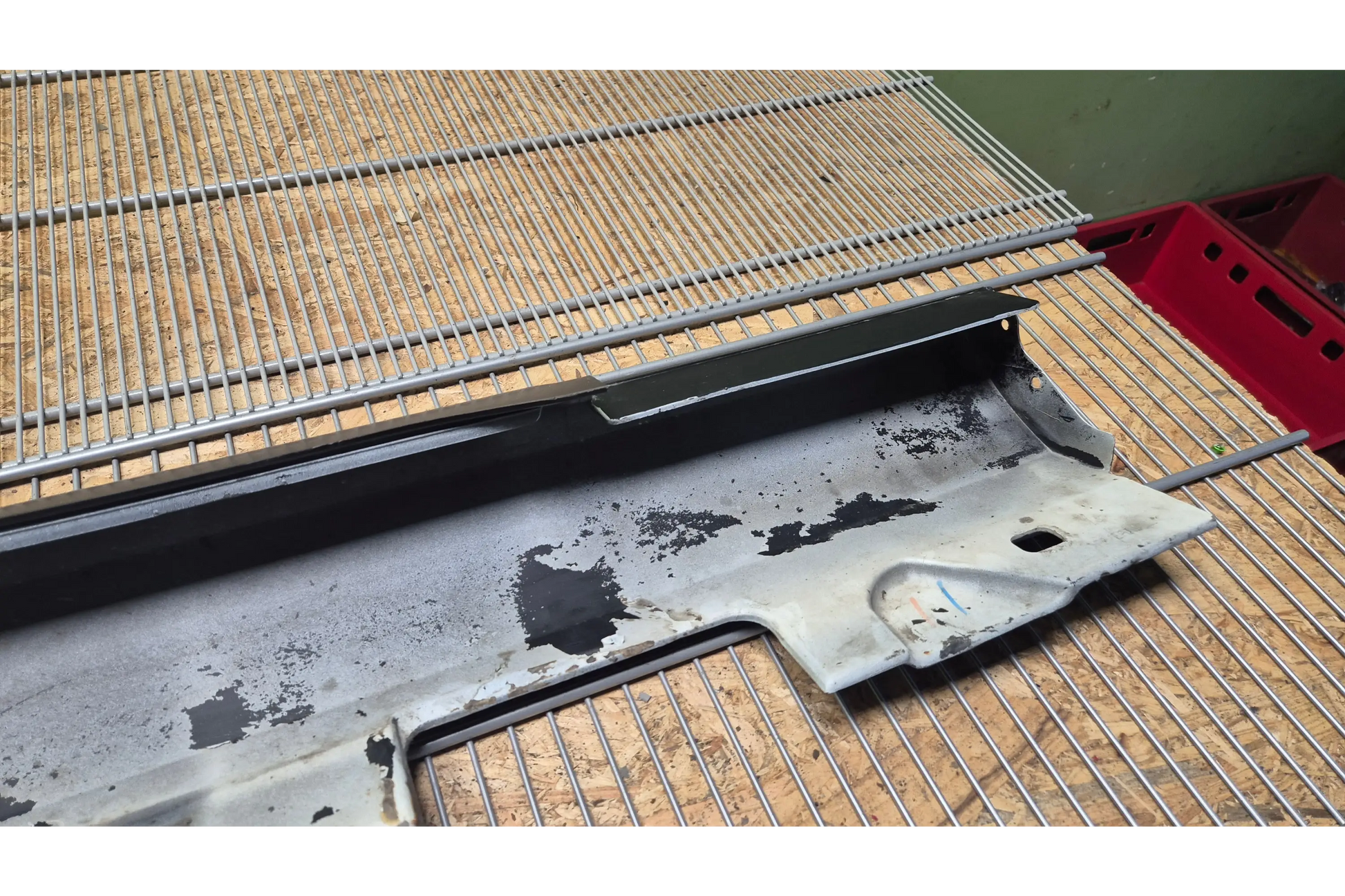 Mercedes-Benz CLS W218 left side skirt - side skirt