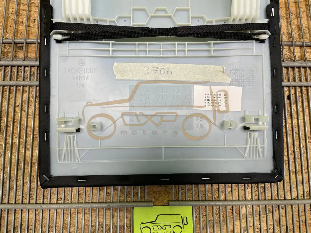 Mercedes-Benz E-Class W204 Front seat backrest cover - backrest cover