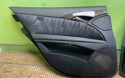 Mercedes-Benz E-Class W211 Rear driver side interior door panel set - interior door panel