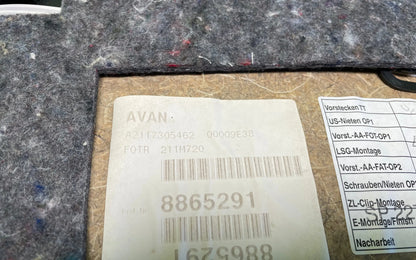 Mercedes-Benz E-Class W211 Rear driver side interior door panel set - interior door panel