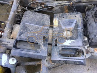 Mercedes-Benz G-Class Barn door set + spare wheel holder + Rear corner right panel